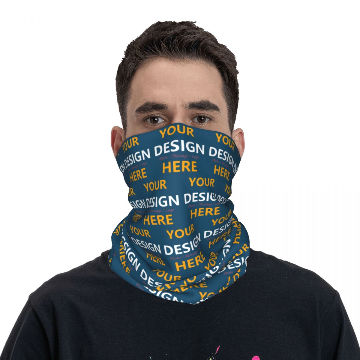 Custom Your Design Here Bandan - đánh giá và giá Neck Gaiter Face Cover
