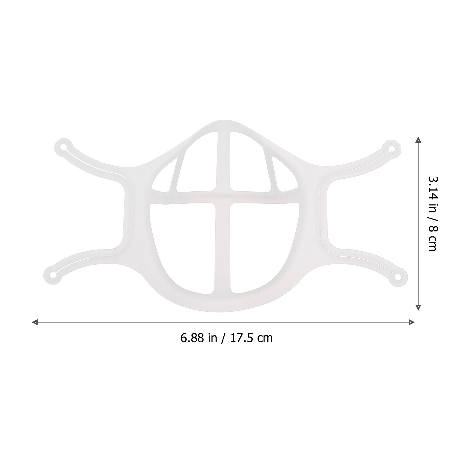 5Pcs Silicone Mask Bracket 3D  - đánh giá và giá Silicone Mask Bracket