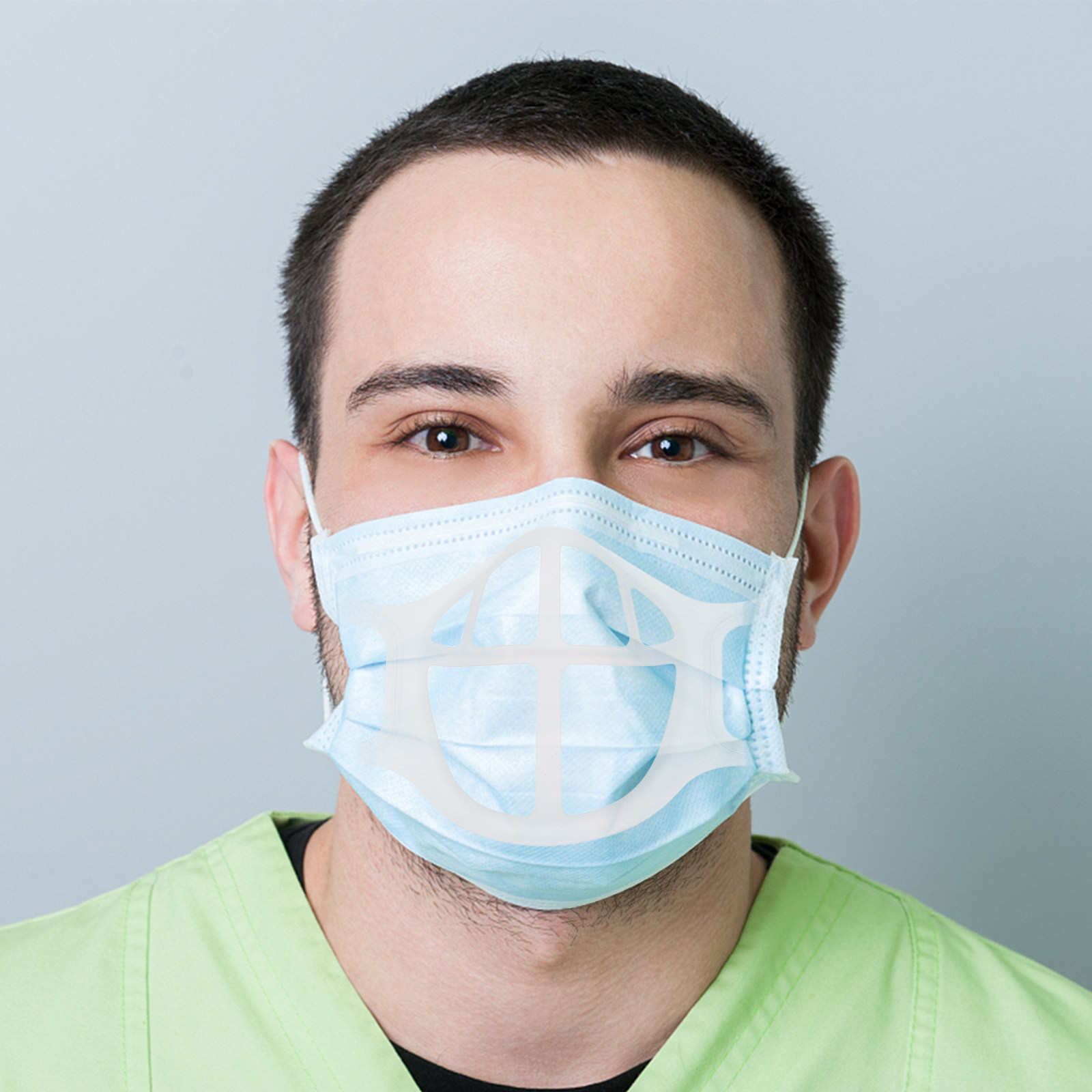 5Pcs Silicone Mask Bracket 3D  - đánh giá và giá Silicone Mask Bracket