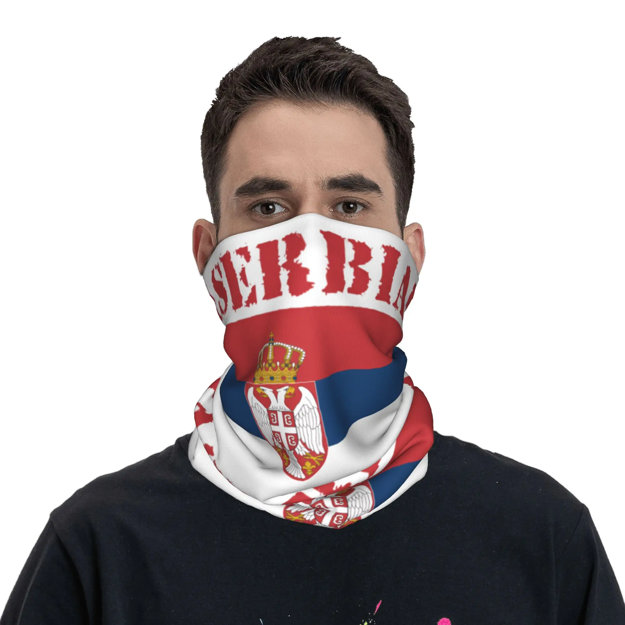 New Serbia Flag Bandana Neck G - đánh giá và giá Neck Gaiter Face Cover
