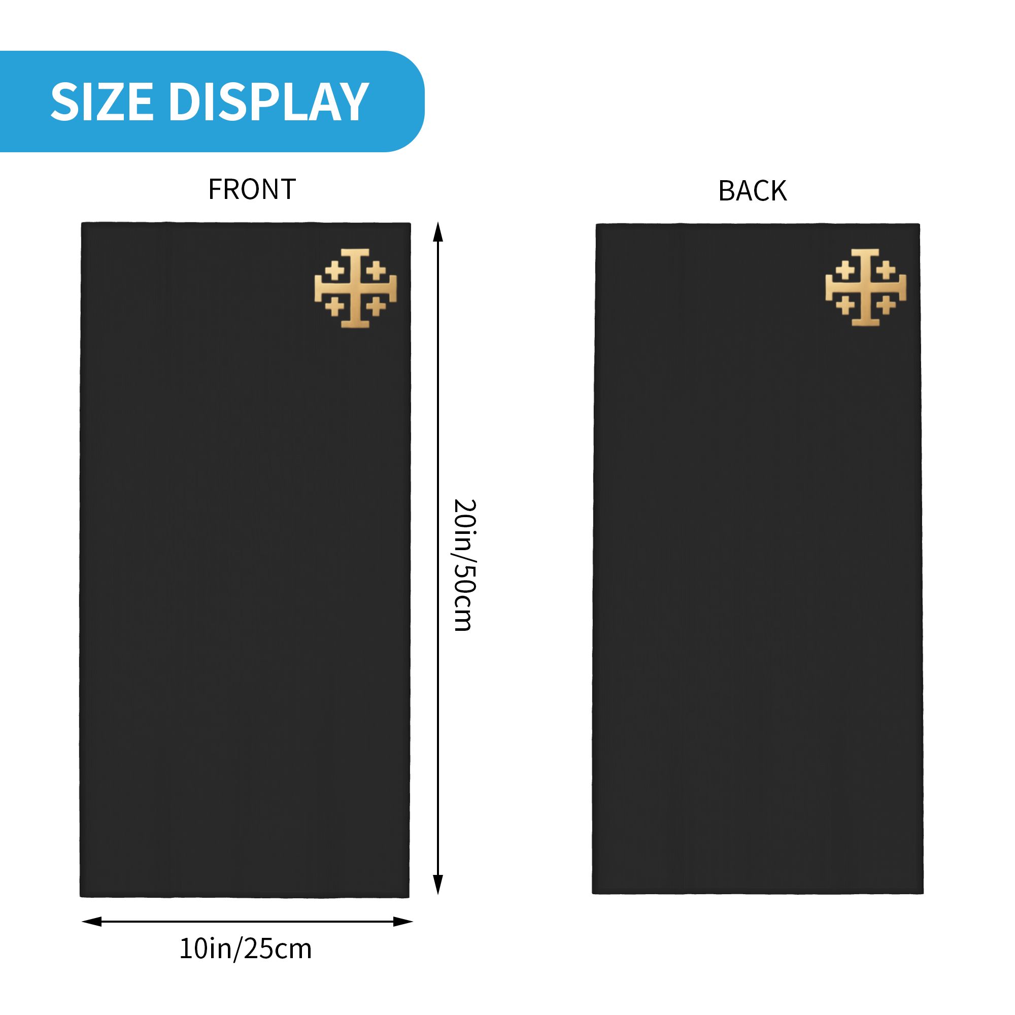 Knight Jerusalem Cross Christi - đánh giá và giá Neck Gaiter Face Cover