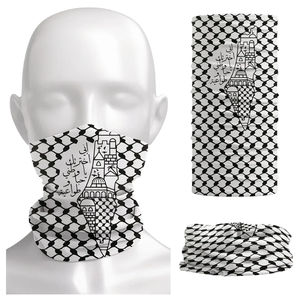 Arabic Calligraphy Bandana Fol - đánh giá và giá Neck Gaiter Face Cover