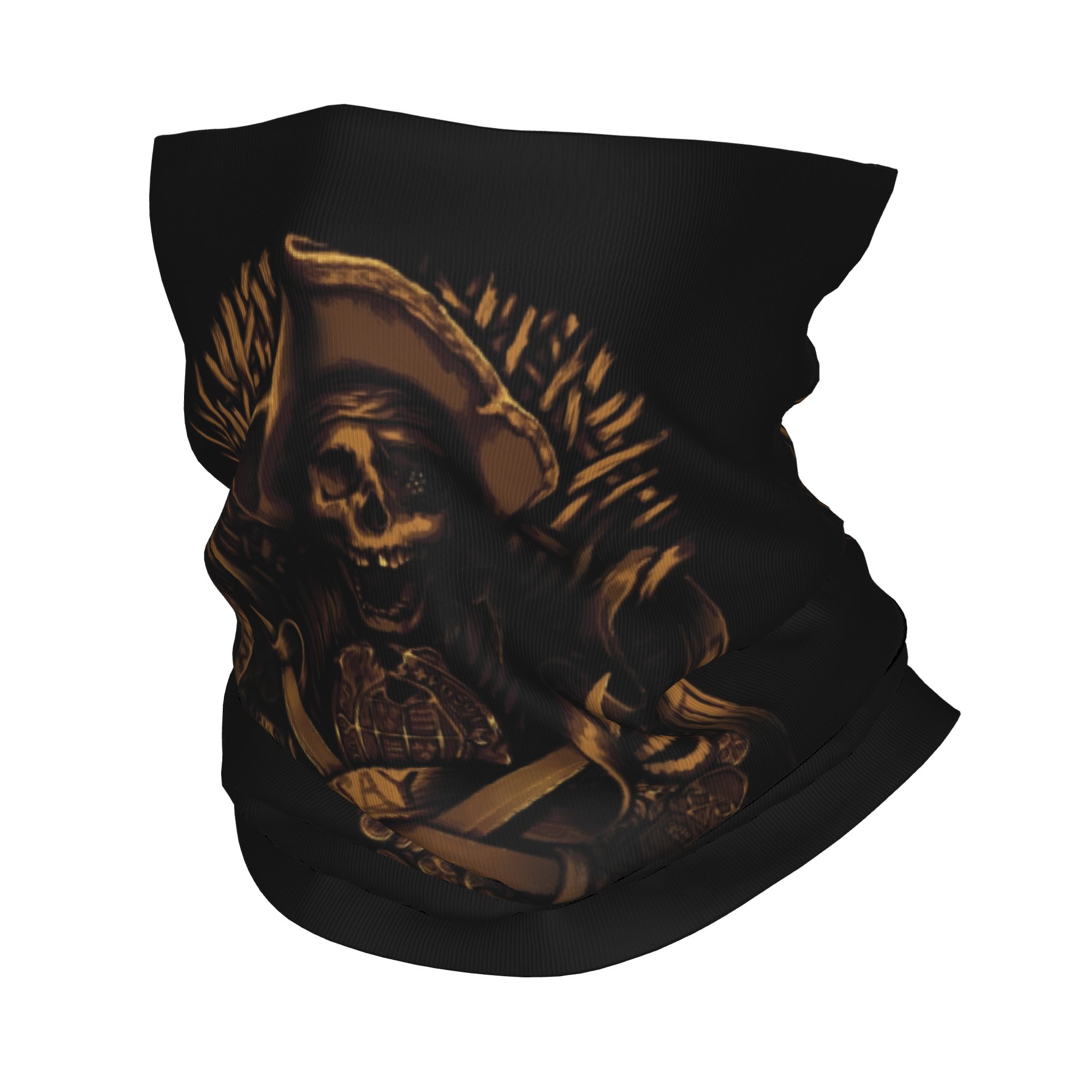Custom Never Say Die Pirate Sk - đánh giá và giá Neck Gaiter Face Cover